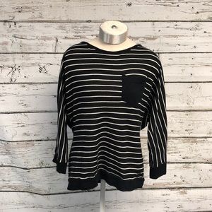 Roxy Lighweight 3/4 Sleeve Knit Top EUC